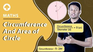 Circumference and Area of Circle  Maths [upl. by Ralf]