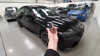 2021 BMW G80 M3 Competition InDepth Exterior and Interior Tour and Exhaust [upl. by Aniretak]