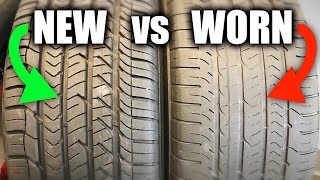 New Tires vs Worn Tires  What Performs Best [upl. by Linkoski231]