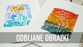 JAK ZROBIĆ PROSTĄ GRAFIKĘ ODBIJANIE OBRAZKÓW [upl. by Arraik467]