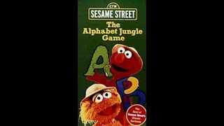 Sesame Street Home Video  The Alphabet Jungle Game [upl. by Chancey851]