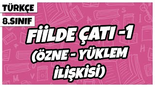 8 Sınıf Türkçe  Fiilde Çatı 1 Özne  Yüklem ilişkisi  2022 [upl. by Angrist]