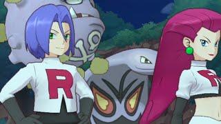 Pokémon Masters EX  Blasting Off Again Team Rocket Event Story [upl. by Annaehr]