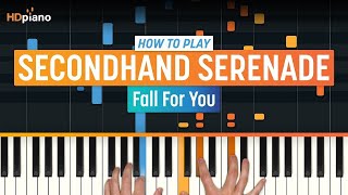 How to Play quotFall for Youquot by Secondhand Serenade  HDpiano Piano Tutorial [upl. by Francoise]