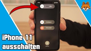 iPhone 11 ausschalten und neustarten 📲 [upl. by Manaker415]