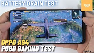 Oppo A94 PUBG Gaming test  Helio P95 8GB RAM [upl. by Earlie]