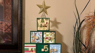 🎄Christmas Advent Calendar🎅🏻 Dollar Tree DIY [upl. by Servetnick]