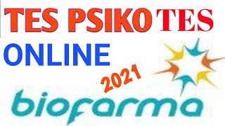 Soal tes online Biofarma terbaru 2021 Psikotes online [upl. by Nahgiem182]