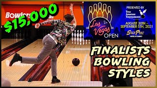 TAT 15000 Las Vegas  All Finalists Bowling Styles [upl. by Sou]