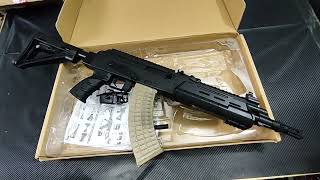 STD 011 Gel Blaster Convert to Airsoft full review akm ak47 ak12 ak12u [upl. by Norehc]