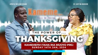 Listen To Apostle William Kimanis Insights on the Power of Thanksgiving [upl. by Notnroht]