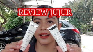 WARDAH WHITE SECRET DAY CREAM amp NIGHT CREAM  MENCERAHKAN REVIEW amp SWATCHES [upl. by Ddene]