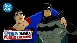 Superman⁄Batman Public Enemies quotEscape to the Bat Cavequot Video [upl. by Chlori]