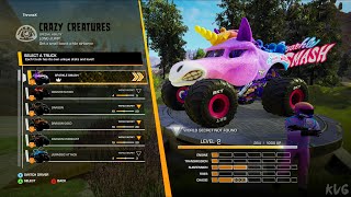 Monster Jam Steel Titans 2  All Monster Trucks  List PC UHD 4K60FPS [upl. by Pinto781]