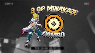 3 OP Minakaze Combos  Shindo Life [upl. by Bjorn]