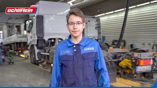 Ausbildung zum KfzMechatroniker Nutzfahrzeugtechnik mwd [upl. by Hakilam]