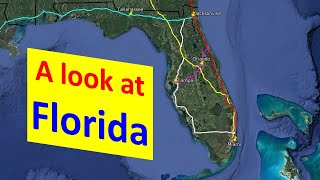 Map of Florida and cities in Florida [upl. by Keelby]