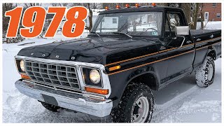 1978 Ford F150 Custom 4x4 Survivor Truck  What changed after 43 years [upl. by Jaela118]