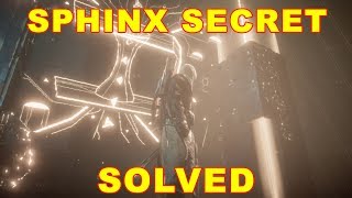 Great Sphinx Secret Solved Update [upl. by Garibold936]