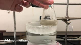 Recrystallization of Naphthalene from a Mixed Solvent [upl. by Terle]