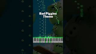 Bad Piggies Theme piano pianomusic pianocover cover pianotutorial mariagedamour [upl. by Graff]