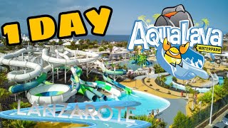 Our Trip To Aqualava Playa Blanca [upl. by Aibos945]