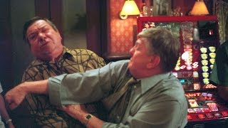 EastEnders  Charlie Slater Punches Harry Slater 4th October 2001 [upl. by Masterson]