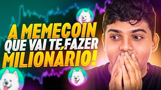 ESSA MEMECOIN PODE TE DEIXAR MILIONÁRIO PREPARESE PARA A VALORIZAÇÃO DE 100X 🚀📈 [upl. by Assilrac]