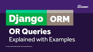 Django OR query [upl. by Damian]