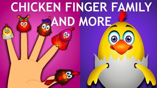 Chicken Finger Family amp More Rhymes  Nursery Rhymes Collection [upl. by Rankin]