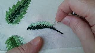 Вышивка гладью для начинающих Часть 2 Stitch embroidery for beginners [upl. by Kelly]