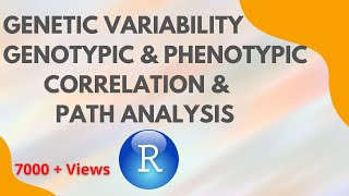 Genetic Variability and Association analysis in R [upl. by Crowell944]