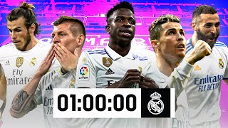 ¡1 HORA de GOLAZOS del REAL MADRID 🔥🔝 [upl. by Nitram]