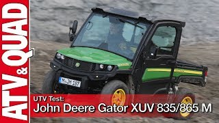 UTV Test John Deere Gator XUV 835865 M [upl. by Acina381]