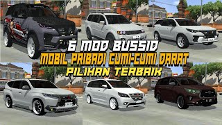 6 MOD BUSSID MOBIL PRIBADI PILIHAN TERBAIK  MOD BUSSID TERBARU [upl. by Edwine]