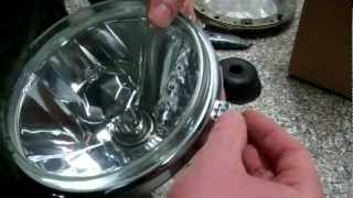 Upgrade Part 3  How to refit headlights into Land Rover Defender [upl. by Ro]