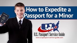 How to Expedite a Passport for a Minor [upl. by Herries]