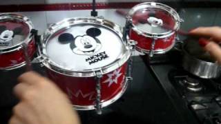 PLAY HOUSE DISNEY BATERIA DE MICKEY [upl. by Capwell]