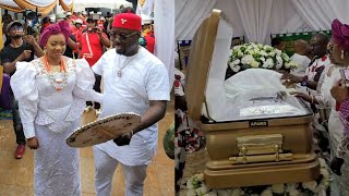 OBI CUBANA MOTHERS BURIAL FULL VIDEO  OBA ANAMBRA STATE [upl. by Nelyag]