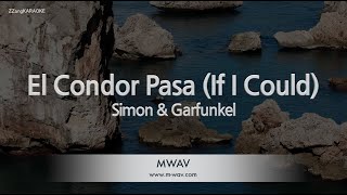 Simon amp GarfunkelEl Condor Pasa If I Could Karaoke Version [upl. by Ahsatal]