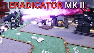 Roblox TDX EXPERT BOSS ERADICATOR MK II  Tower Defense X  Roblox [upl. by Eitsrik]