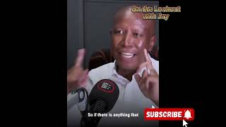 Julius Malema The reason why Cyril Ramaphosa did not attend Nelson Mandelas Inauguration [upl. by Eita198]