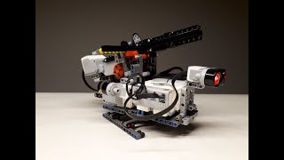 Lego mindstorms automatic cannon The D3F3ND3R [upl. by Horne]