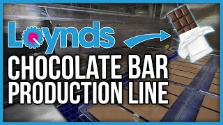 Loynds Chocolate Bar Production Line [upl. by Limak]