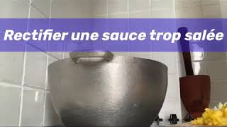 Rectifier une sauce salée [upl. by Marika765]