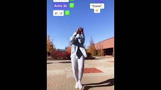 Singing in the shower  Becky G NEW TikTok Dance Tutorial [upl. by Araem]