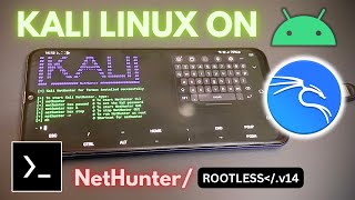 Install KALI LINUX  NetHunter ROOTLESS On Any Android Phone [upl. by Annoda]