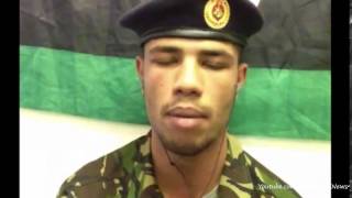 Libyan cadet in Bassingbourn claims poor treatment [upl. by Aonehc]