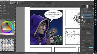 Krita For Comics Ep 10 Lettering [upl. by Adnilam]