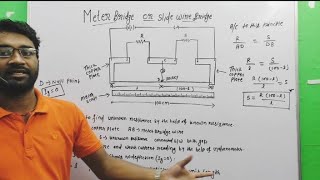 Meter Bridge  Slide Wire Bridge  Current Electricity Class 12 physics prekshit sir cbse bseb [upl. by Jeth]